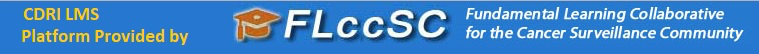 Fundamental Learning Collaborative for the Cancer Surveillance Community Logo
